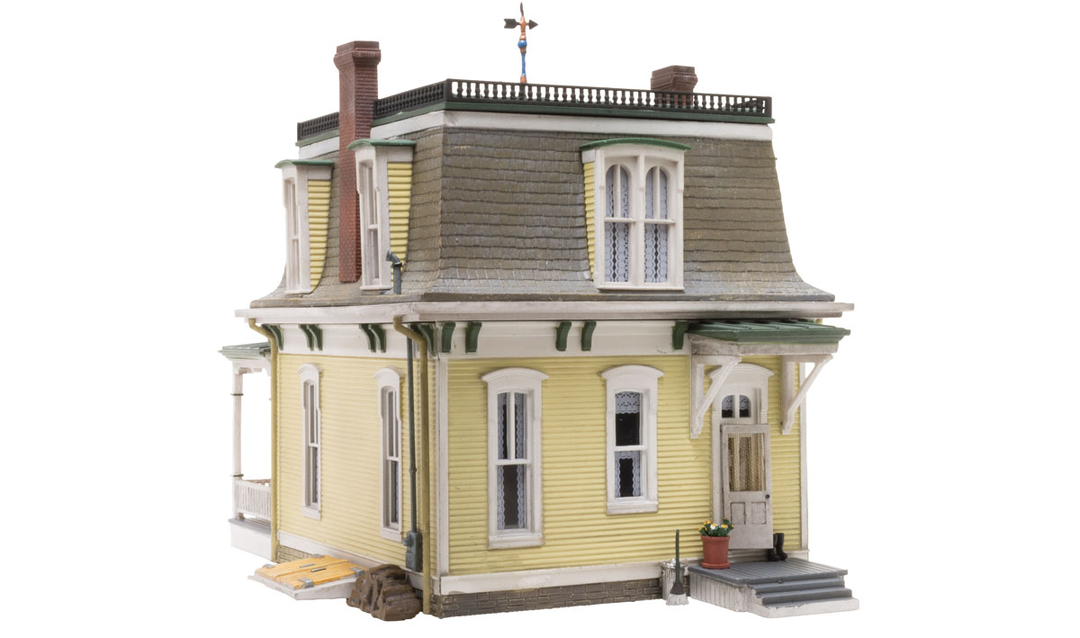 Woodland Scenics HO BR5036 Built Up Home Sweet Home - Assembled