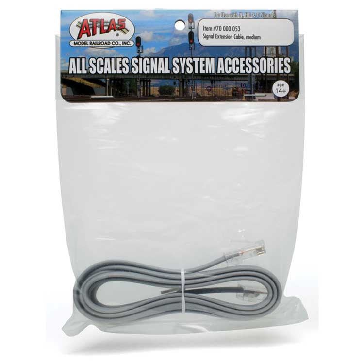 Atlas 70000053 All Scales Signal System - Signal Extension Cable Medium