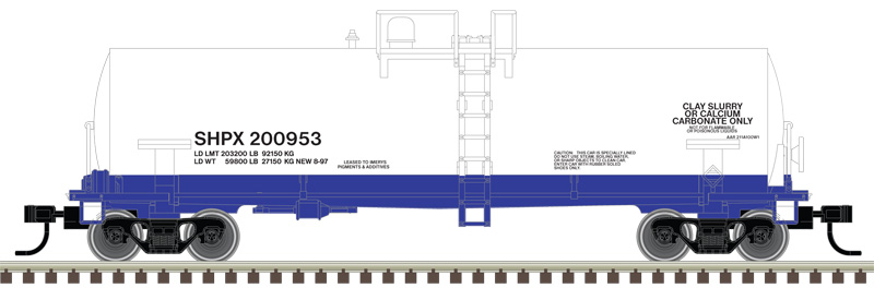 Atlas N 50006160 ACF 14,000-Gallon Kaolin Tank Car SHPX #201026