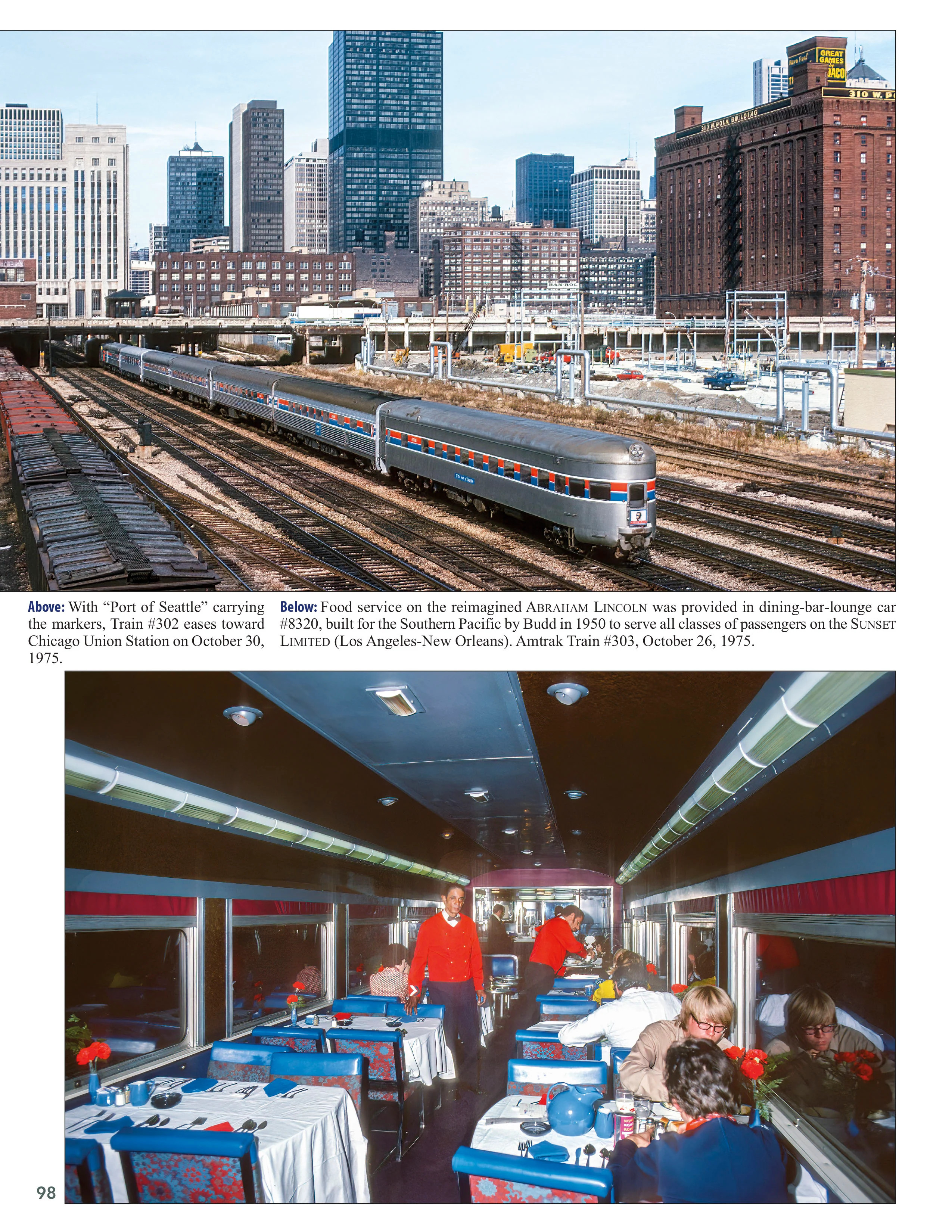Morning Sun Books 1761 Chicago Intercity Passenger Trains In Color Volume 2: Early Amtrak 1971-1984