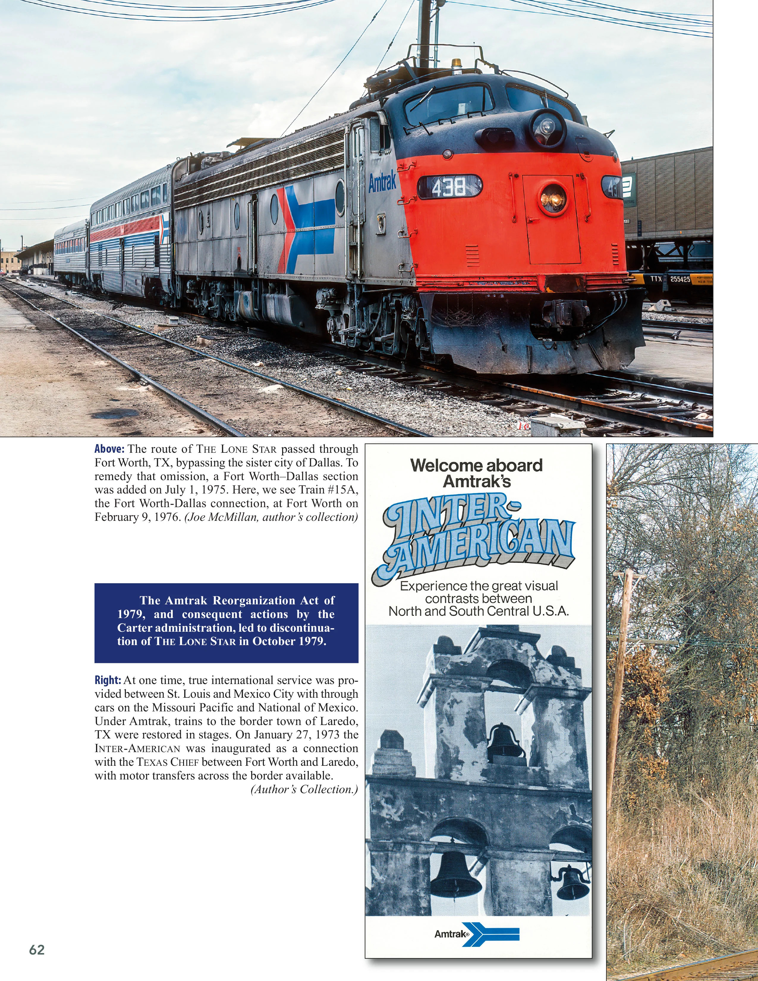 Morning Sun Books 1761 Chicago Intercity Passenger Trains In Color Volume 2: Early Amtrak 1971-1984