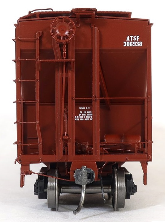 Tangent Scale Models HO 28010-02 GATC 4500 Covered Hopper ATSF 'Quality Repaint 1991' ATSF #306701