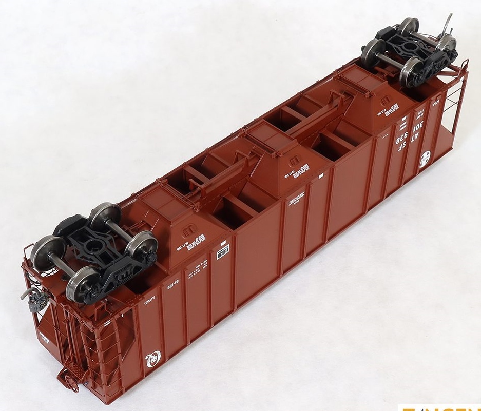 Tangent Scale Models HO 28010-03 GATC 4500 Covered Hopper ATSF 'Quality Repaint 1991' ATSF #306709