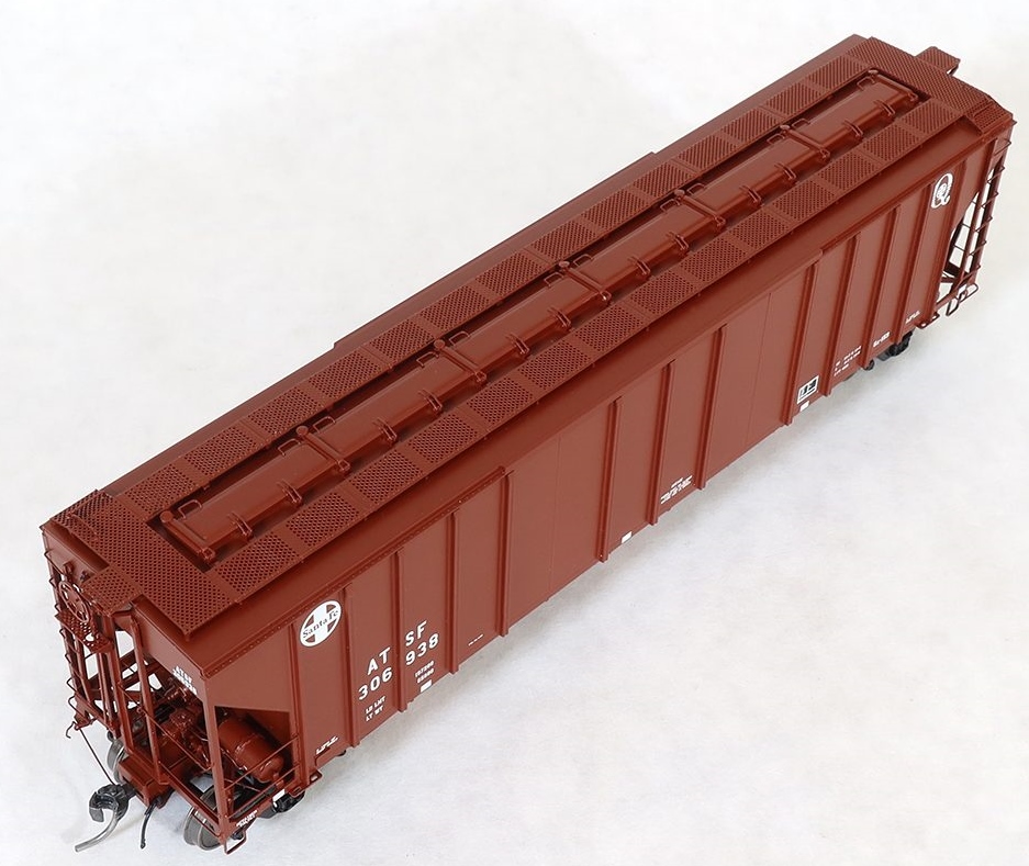 Tangent Scale Models HO 28010-04 GATC 4500 Covered Hopper ATSF 'Quality Repaint 1991' ATSF #306751