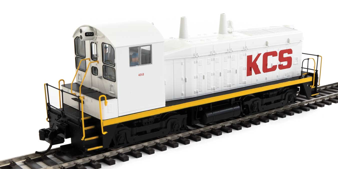 Walthers Mainline HO 910-10671 DCC Ready EMD SW7 Locomotive Phase II Kansas City Southern KCS #4312