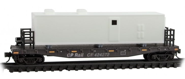 Micro Trains Line N 983 02 212 Camp Car Set Weathered CP Rail CP 4-Pack