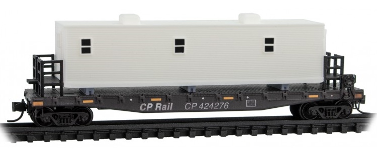 Micro Trains Line N 983 02 212 Camp Car Set Weathered CP Rail CP 4-Pack