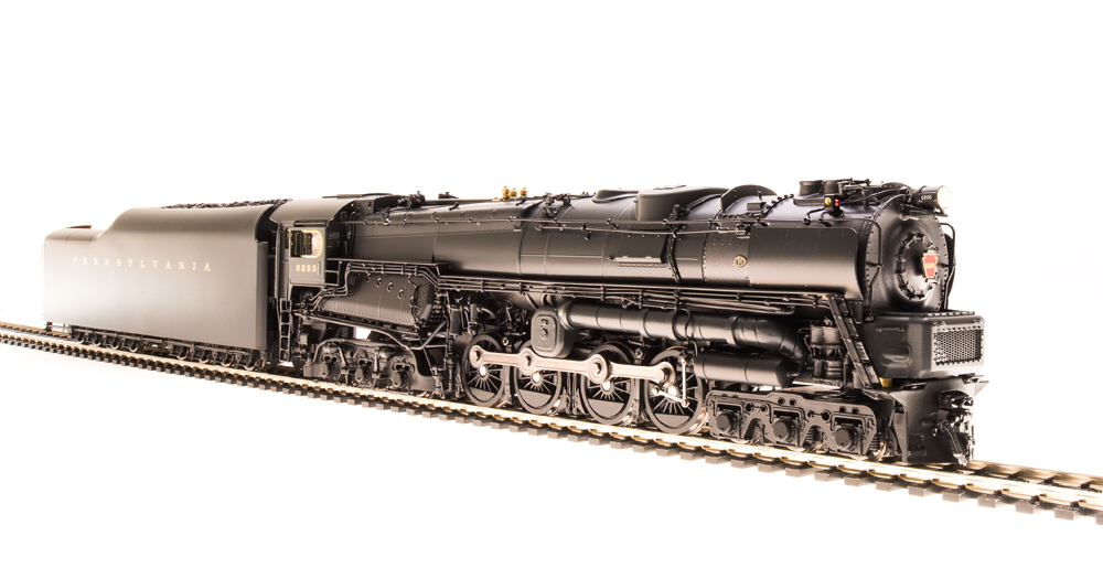 Broadway Limited Imports HO 6185 PRR S2 6-8-6 Turbine with Paragon4 Sound/DC/DCC & Smoke 'with Small Smoke Deflectors' PRR #6200