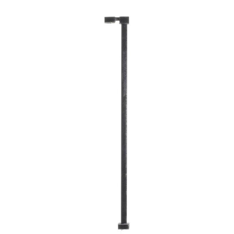 Atlas N 70000185 Light Fixture Single-Arm Square Black Color Warm White LED 30 Scale Feet Tall 3-Pack