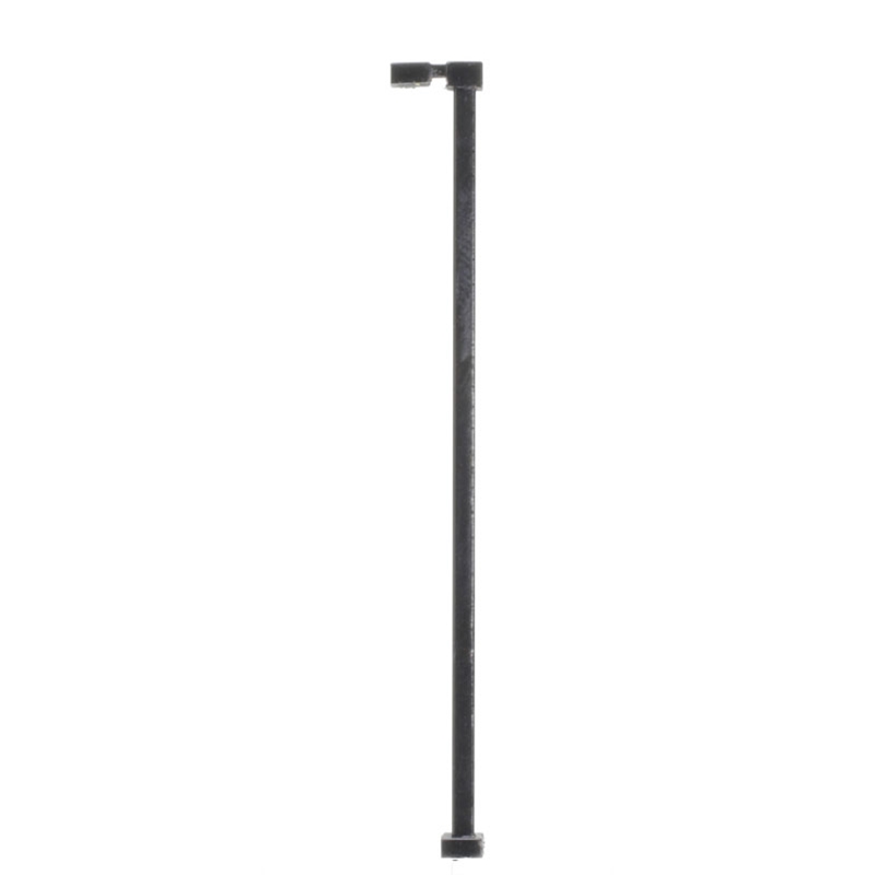 Atlas N 70000186 Light Fixture Single-Arm Square Black Color Cool White LED 30 Scale Feet Tall 3-Pack