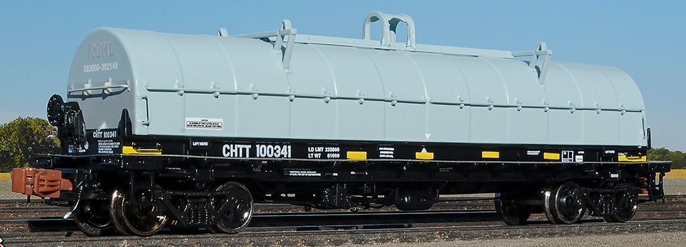 ScaleTrains Rivet Counter N SXT33548 Thrall-Trinity 42' Coil Steel Car Union Pacific 'Shield' CHTT #100341
