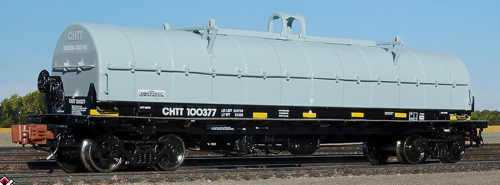 ScaleTrains Rivet Counter N SXT33549 Thrall-Trinity 42' Coil Steel Car Union Pacific 'Shield' CHTT #100377