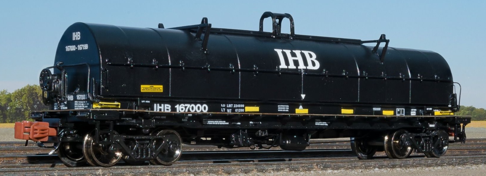 ScaleTrains Rivet Counter N SXT33558 Thrall-Trinity 42' Coil Steel Car Indiana Harbor Belt IHB #167000