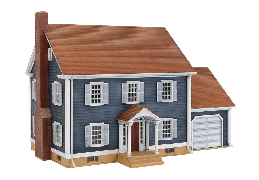 Walthers Cornerstone HO 933-4153 Colonial House - Kit