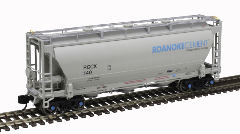 Atlas Master Plus N 50006209 Trinity 3230 Pressure Differential PD Covered Hopper Roanoke Cement RCCX #133
