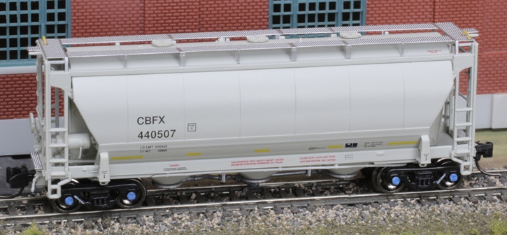 Atlas Master Plus N 50006225 Trinity 3230 Pressure Differential PD Covered Hopper CIT Group CBFX #440507