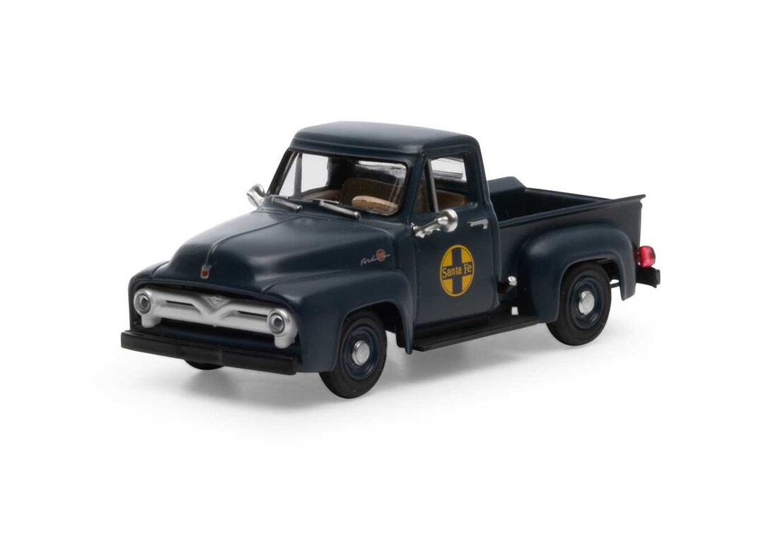 Athearn RTR HO ATH26449 1955 Ford F-100 Pickup Truck Santa Fe