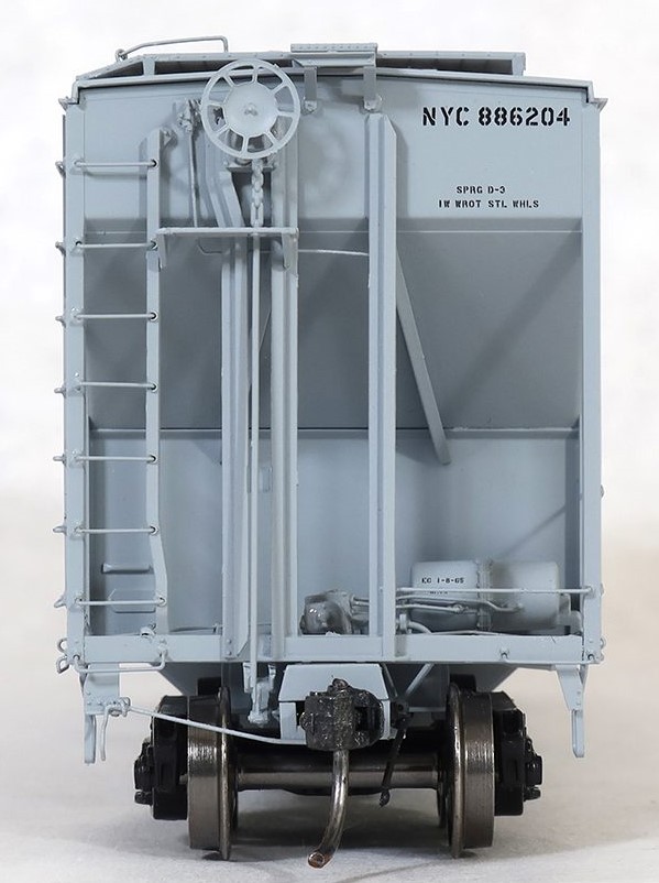 Tangent Scale Models HO 28111-03 General American 4700 Covered Hopper New York Central 946H 'Delivery Gray 1-1965' NYC #886209