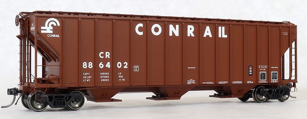 Tangent Scale Models HO 28113-03 DSI 4700 Covered Hopper Conrail 959H 'Repaint 1976' CR #886389