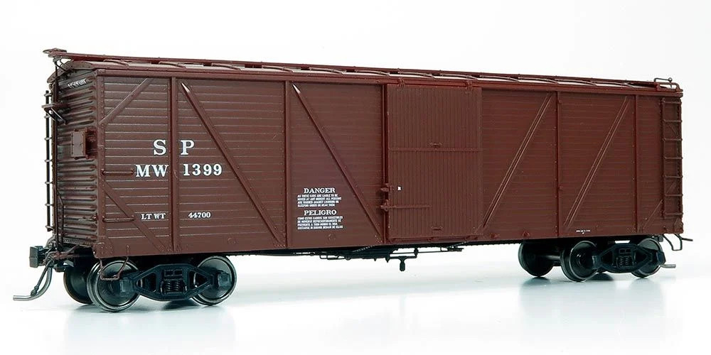 Rapido Trains Inc HO 171006-422 Southern Pacific B-50-15 Boxcar 'Company Service ' As Built w/ Viking Roof SP MW #422