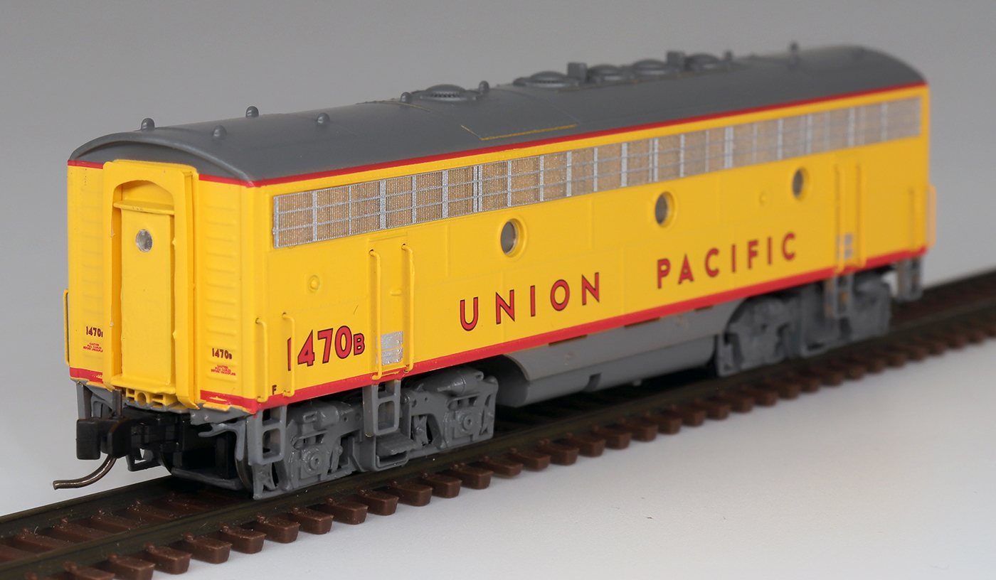 Intermountain N 69703S-06 DCC/ESU LokSound 5 Equipped EMD F7B Locomotive Union Pacific UP #1470B