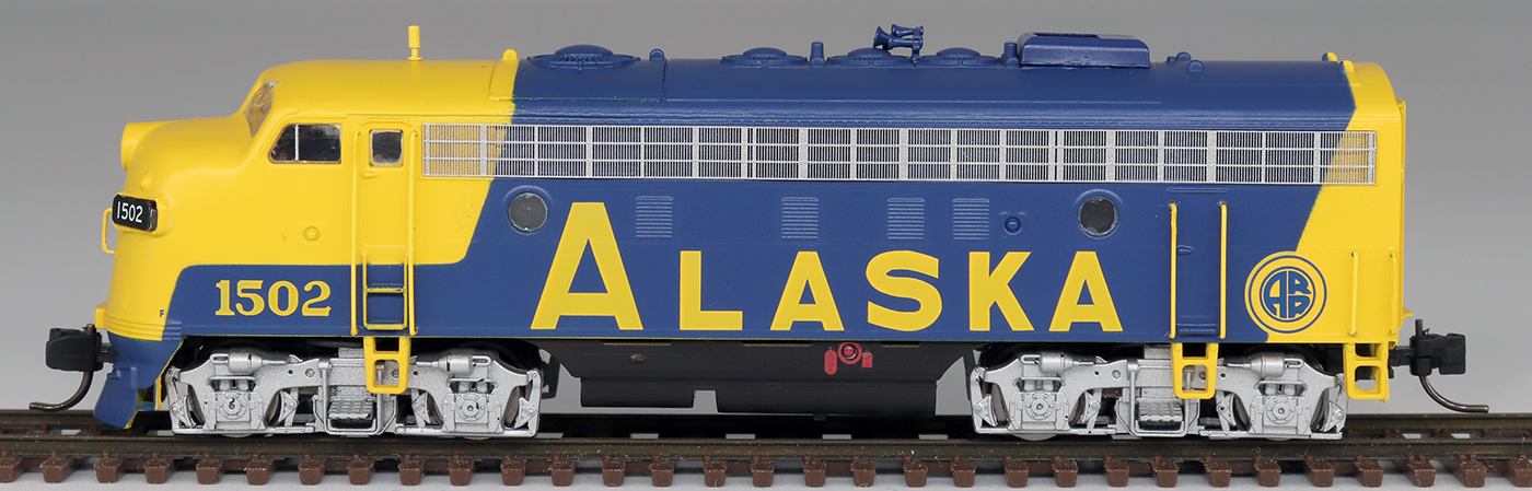 Intermountain N 69266-07 DCC Ready EMD F7A Locomotive Alaska Railroad ARR #1508