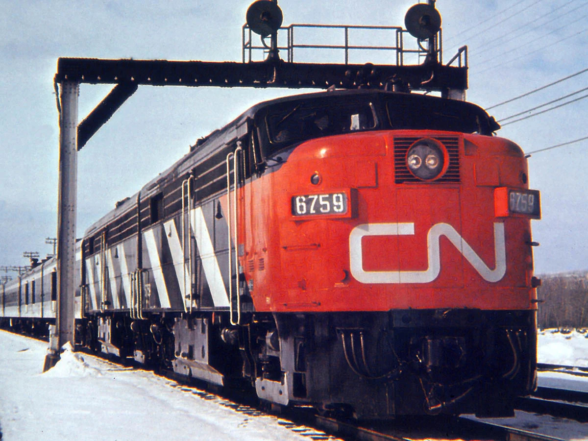 Rapido Trains Inc HO 21608 DCC/ESU LokSound Equipped MLW FPA-2u & FPB-2u Canadian National 'Wet Noodle Scheme' CN #6759 & 6859 - A/B Set