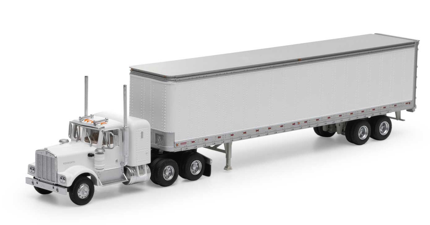 Athearn HO ATH41087 Kenworth Tractor & Trailer White