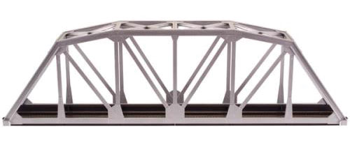 Atlas HO 889 18" Through Truss Bridge Silver with Code 100 Track - Kit