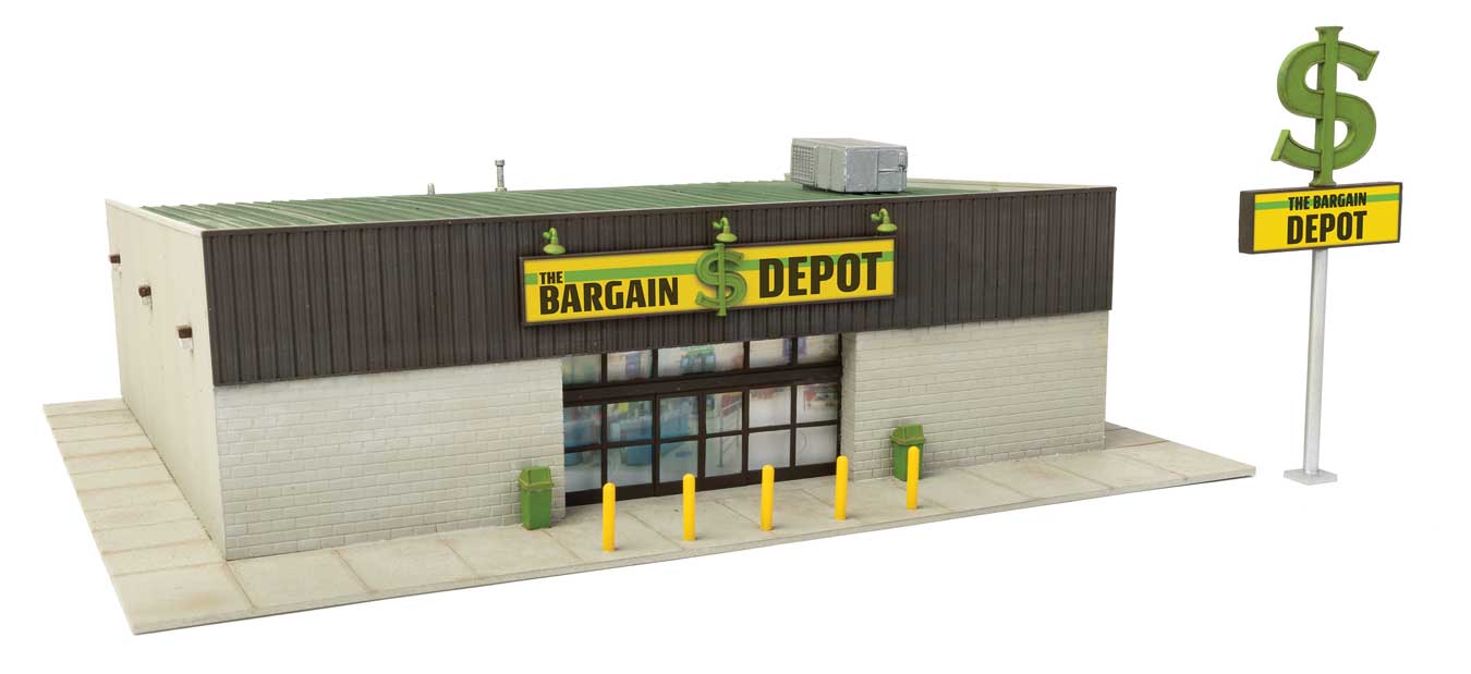 Walthers Cornerstone HO 933-4113 The Bargain Depot - Kit