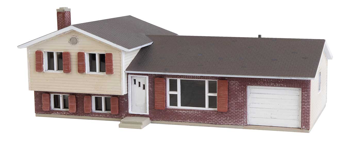 Walthers Cornerstone N 933-3840 Split Level House - Kit