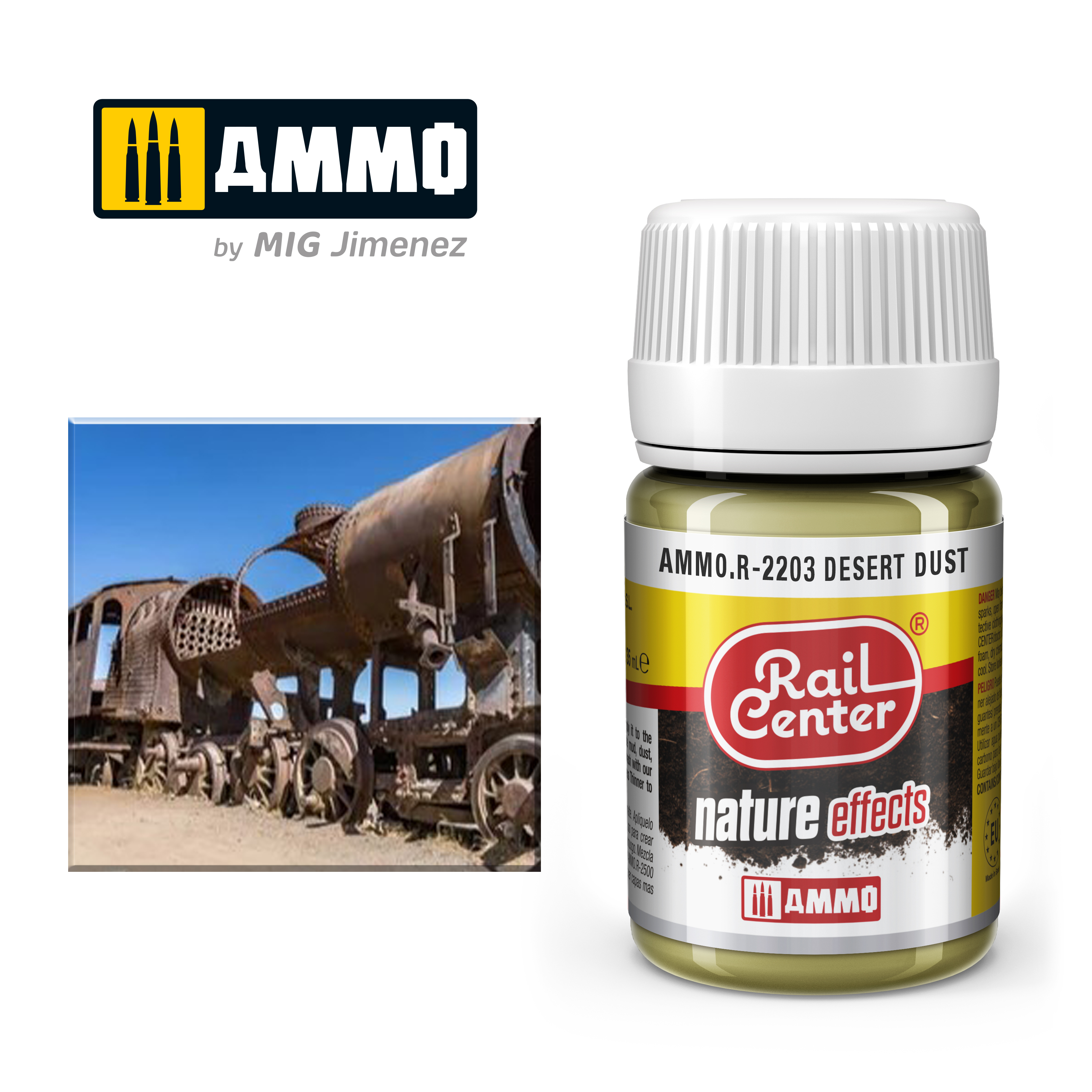 AMMO RailCenter Nature Effects AMMO.R-2203 DESERT DUST - 35ml Bottle