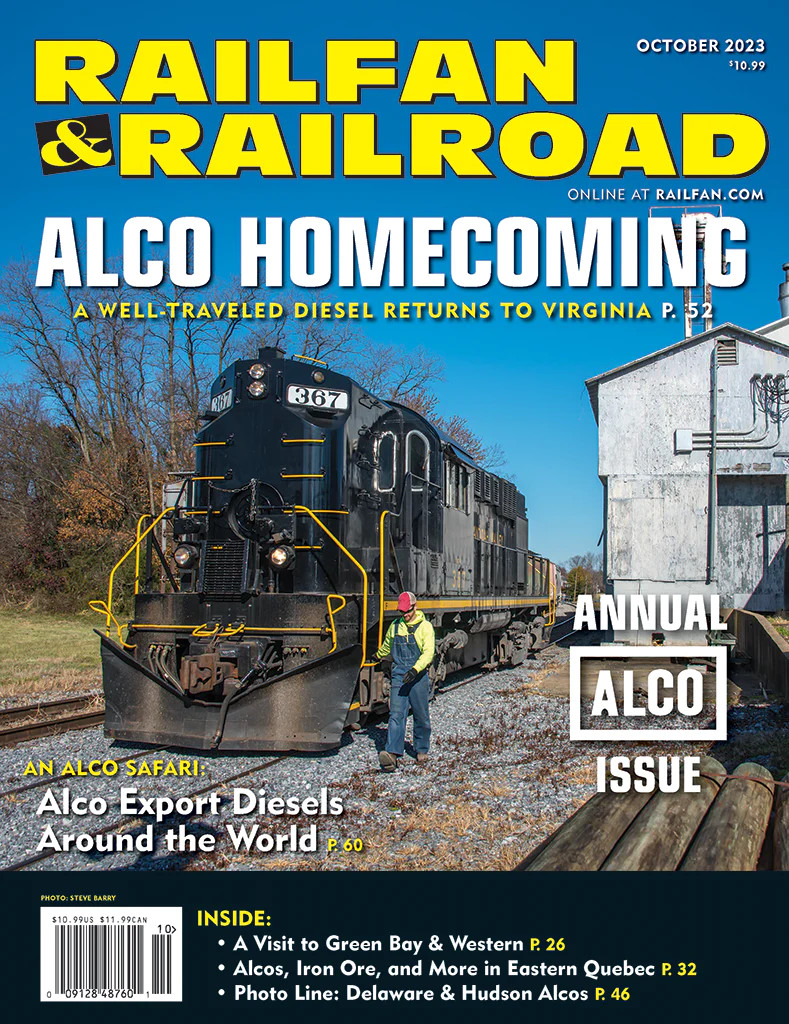 Railfan & Railroad Magazine October 2023