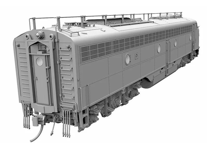 Rapido Trains Inc HO 28553 DCC/ESU Loksound 5 Equipped EMD E8A Locomotive ERIE #825
