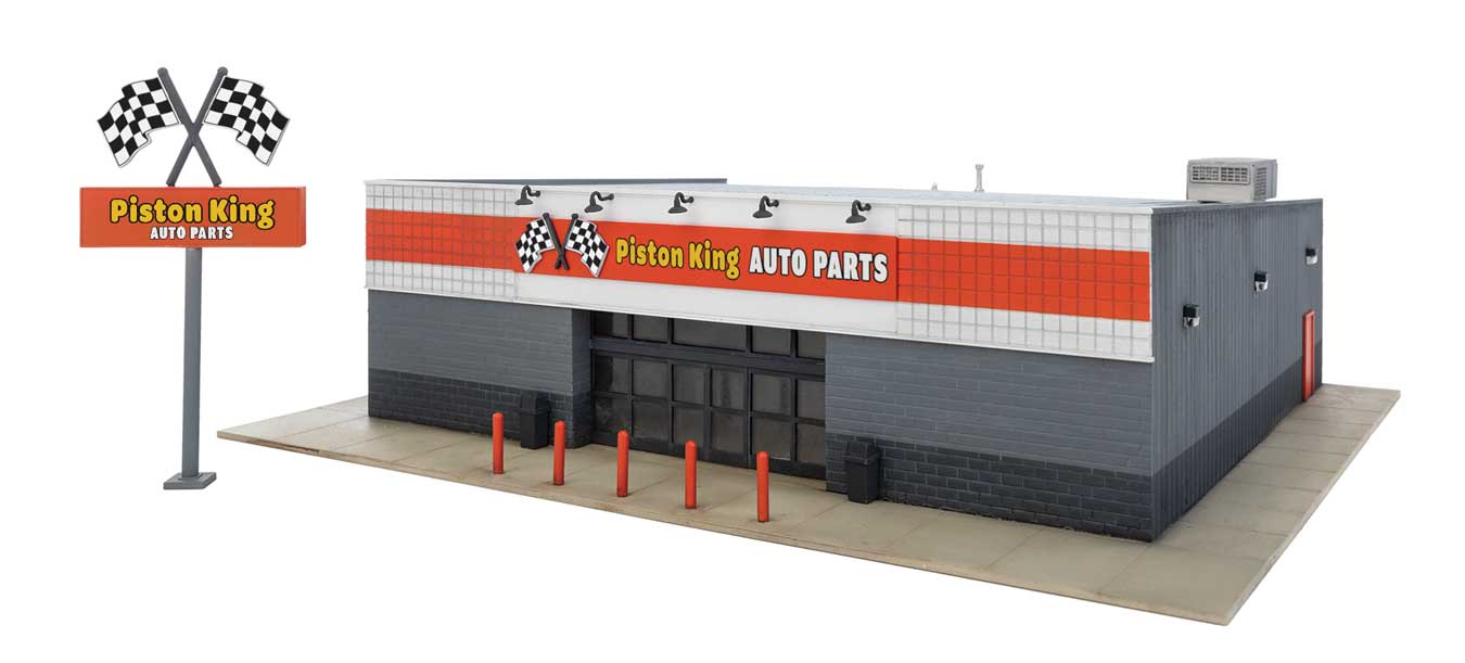 Walthers Cornerstone HO 933-4114 Auto Parts Store - Kit