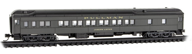 Micro Trains Line N 983 02 231 Pullman Hospital Cars Chicago & Northwestern - 2-Pack - Jewel Cases