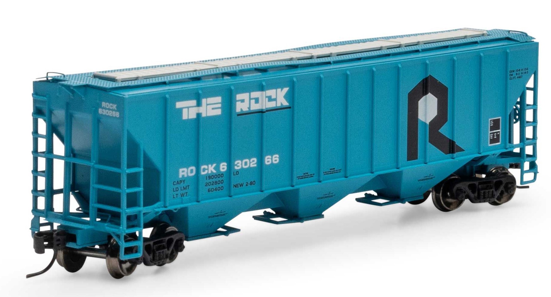 Athearn N ATH27417 PS 4427 Covered Hopper THE ROCK ROCK #630266