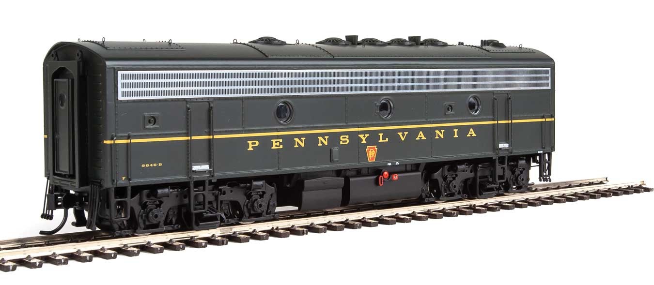 Walthers Proto 920-49516 EMD FP7A/F7B Locomotive Set DCC Ready Pennsylvania Railroad 'Brunswick Green-Single Stripe' PRR #9846A/B