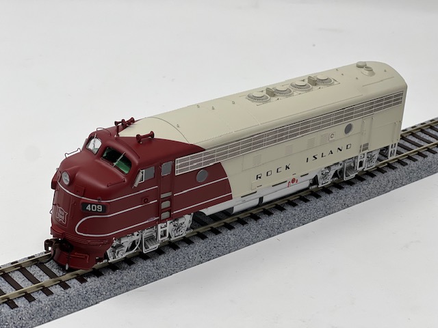 Athearn Genesis HO ATHG19312 DCC Ready FP7A/FP7A Rock Island RI #409/#411