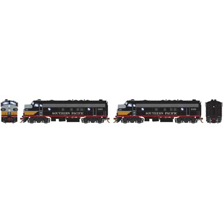 Athearn Genesis HO ATHG19308 DCC Ready FP7A/FP7A Southern Pacific 'Black Widow' SP #6451/6459