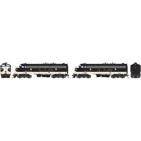 Athearn Genesis HO ATHG19501 with DCC/Tsunami2 Sound FP7A/FP7A Southern SOU #6144A/6139A