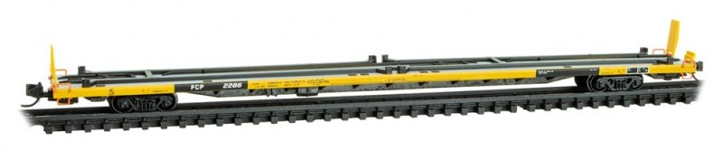 Micro Trains Line N 072 00 050 89' COFC Flatcar Ferrocarriles del Pacifico FCP #2286