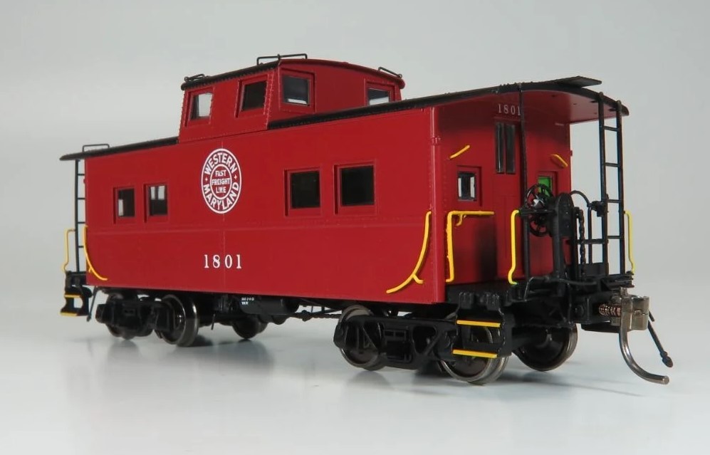 Rapido Trains Inc HO 144023 Northeastern-style Steel Caboose Western Maryland 'As Delivered Scheme' WM #1863