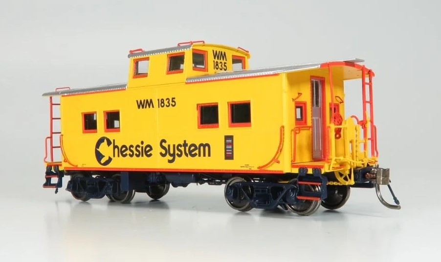 Rapido Trains Inc HO 144028 Northeastern-style Steel Caboose Chessie System WM #1835