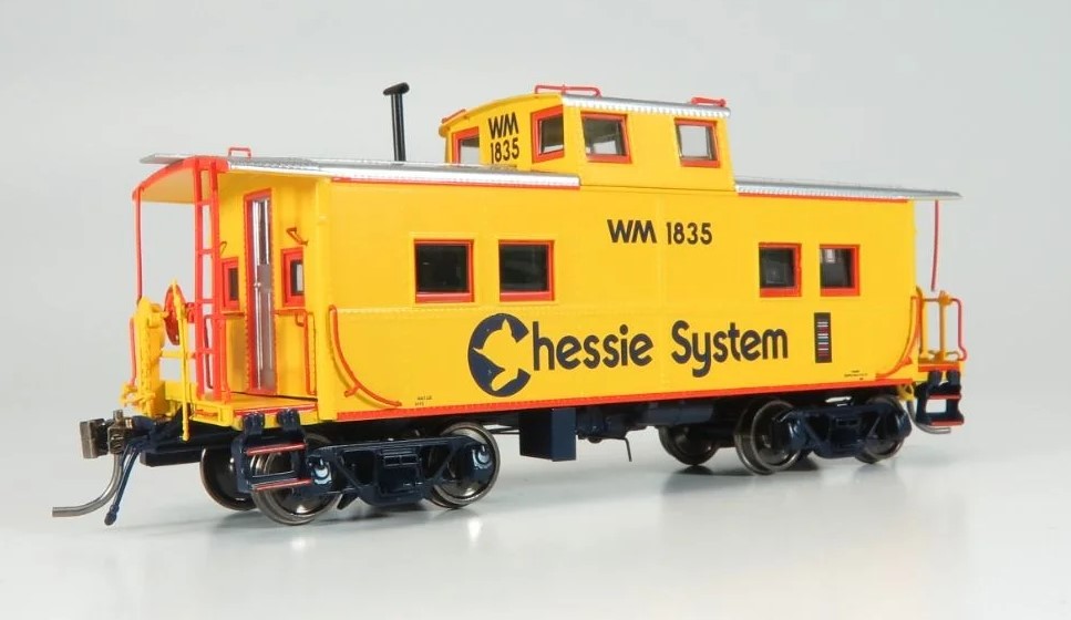 Rapido Trains Inc HO 144030 Northeastern-style Steel Caboose Chessie System WM #1901