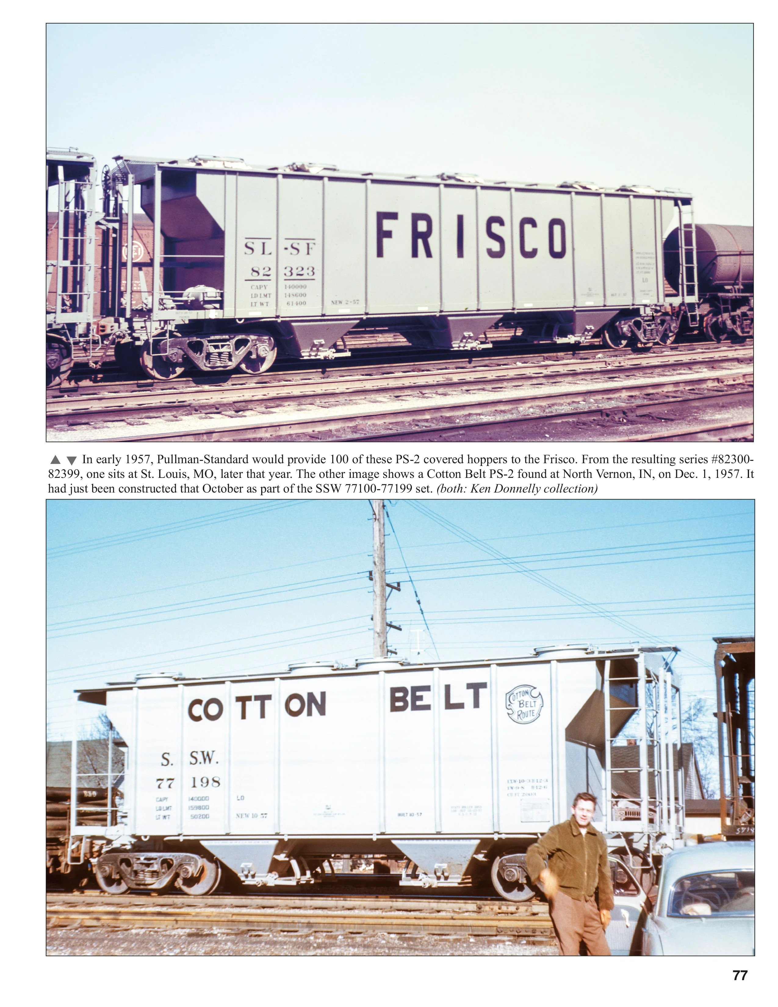 Morning Sun Books 1771 1950s Freight Car Color Guide Volume 2: Boxcars, Covered & Open Hoppers, Flatcars, & Gondolas