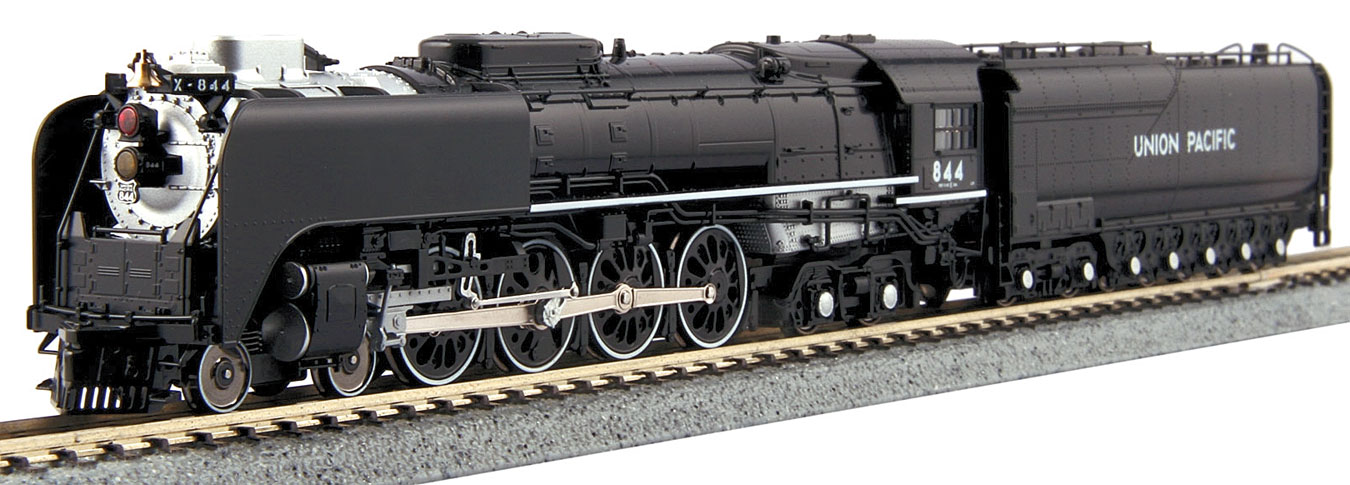 Kato N 126-0401 DCC Ready Union Pacific FEF-3 Steam Locomotive 'Excursion Scheme' UP #844