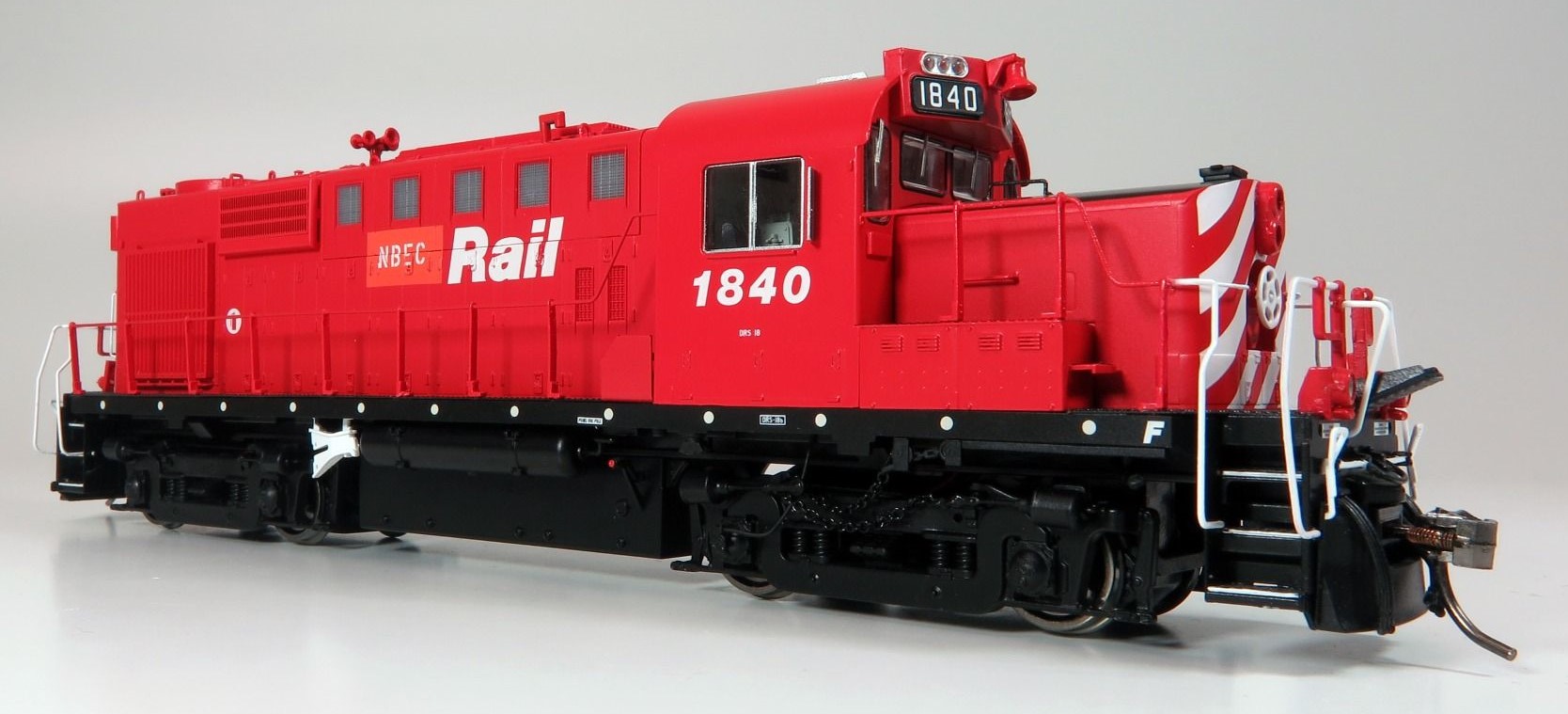 Rapido Trains Inc HO 32071 DCC Ready MLW-CP RS-18u Locomotive New Brunswick East Coast 'Ex-CP Patch' NBEC #1840