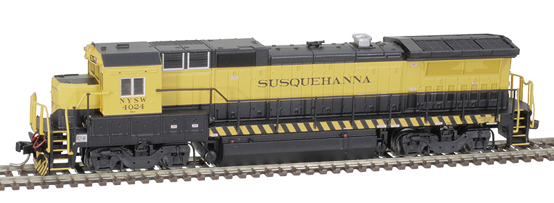 Atlas Master N 40005156 Gold Series GE Dash 8-40B Locomotive DCC/ESU Loksound Equipped New York, Susquehanna & Western NYSW #4004