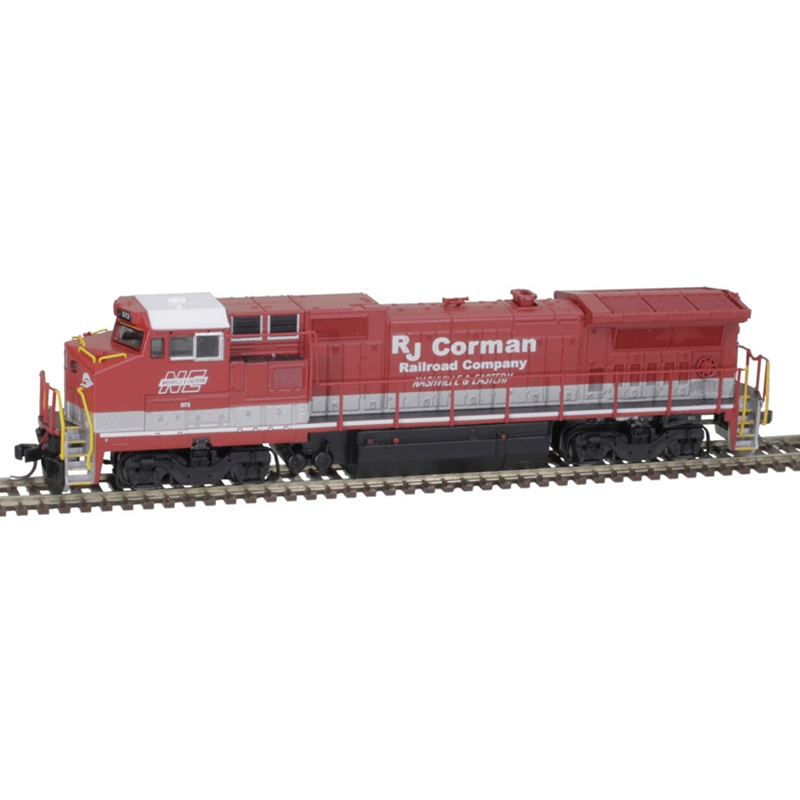 Atlas Master N 40005188 Gold Series GE DASH 8-40BW Locomotive with Pilot Mounted Ditch Lights DCC/ESU Loksound Equipped RJ Corman NE #573